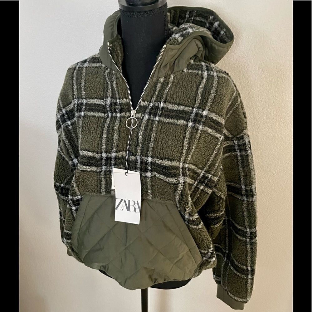 NWT Zara Combination Jacket - Picture 5 of 11